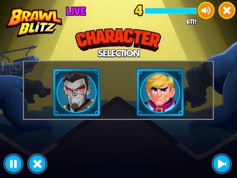Brawl Blitz Character Selection
